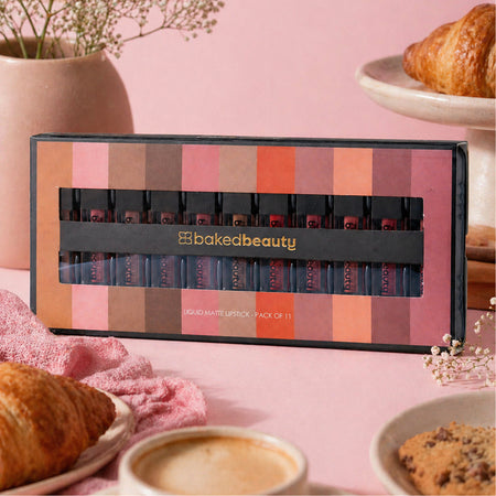 Liquid Mousse Matte Lipstick Set (Pack of 11)