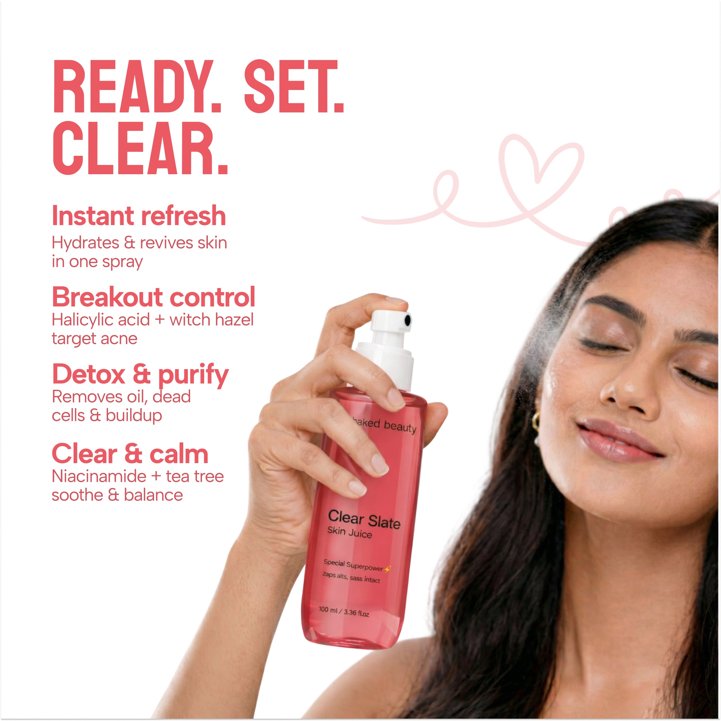 CLEAR SLATE SKIN JUICE - ANTI ACNE TONER 100ML