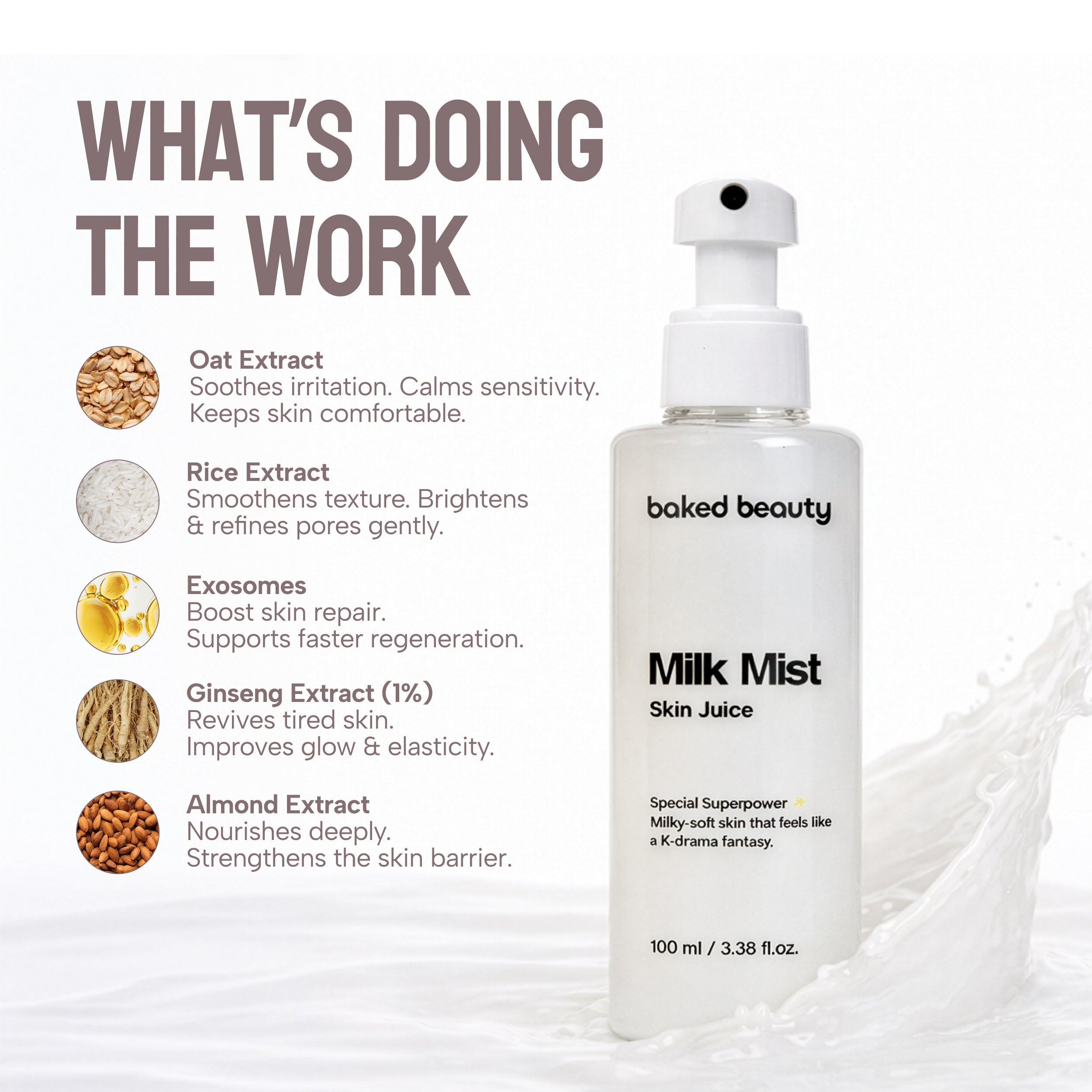 MILK MIST SKIN JUICE - MILKY MOISTURISING TONER 100ML