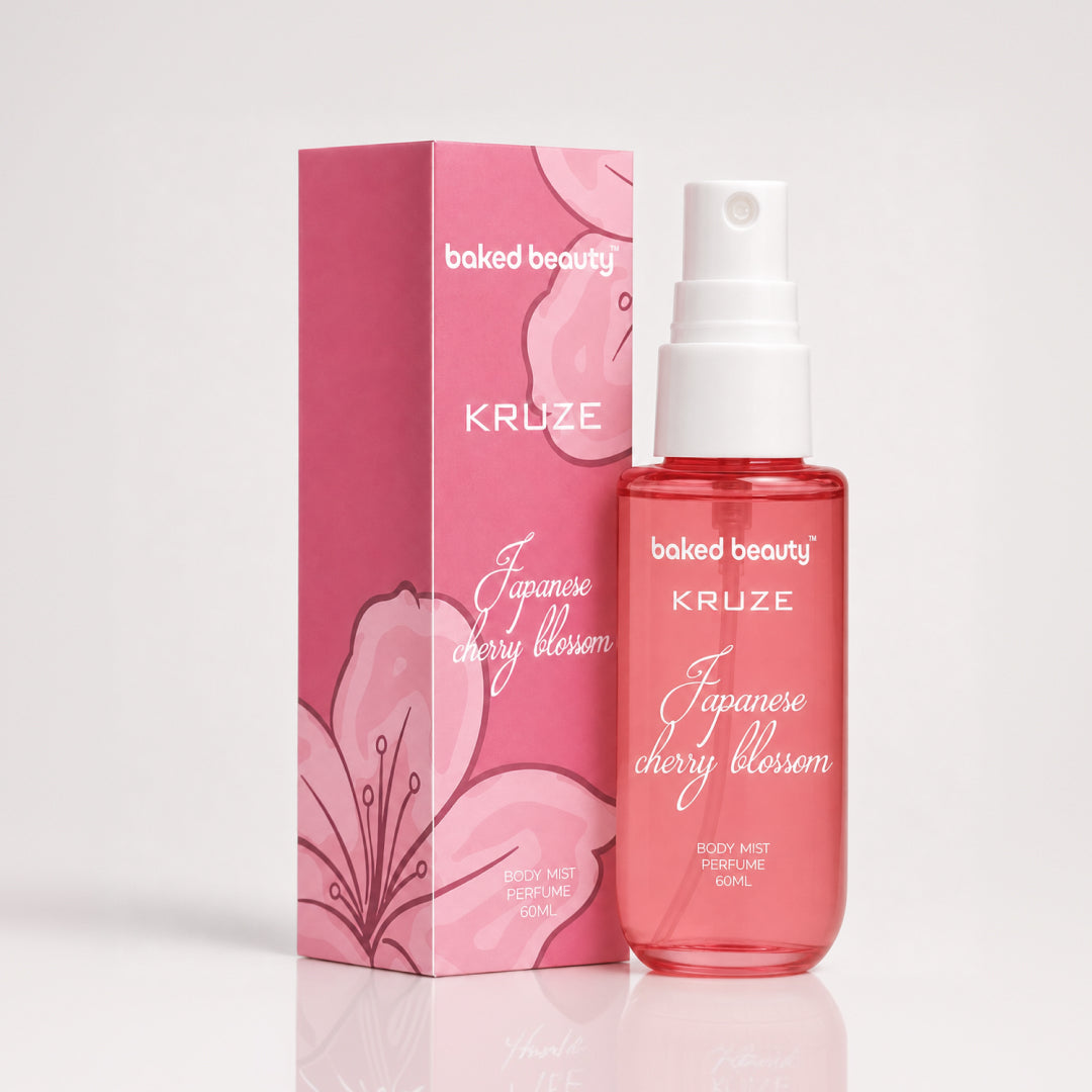 Kruze Japanese Cherry Blossom Body Mist - 60ml