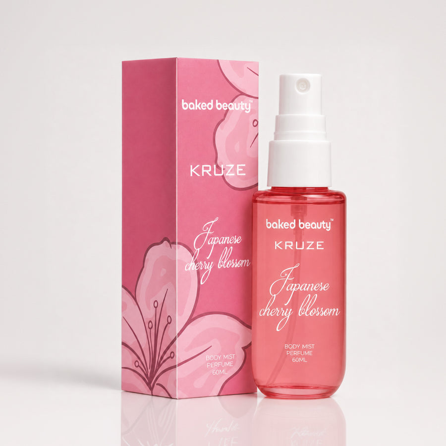 Kruze Japanese Cherry Blossom Body Mist - 60ml