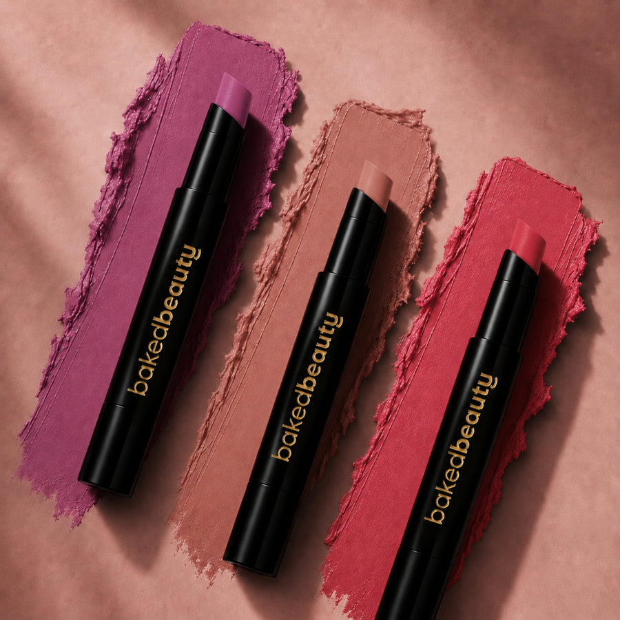 My Crayon Forget Me Not Super Matte Lip Cream Lipsticks (Pack of 3)