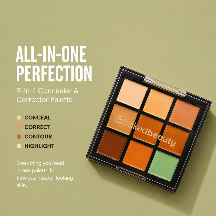9-in-1 Concealer & Corrector Palette (9gm)