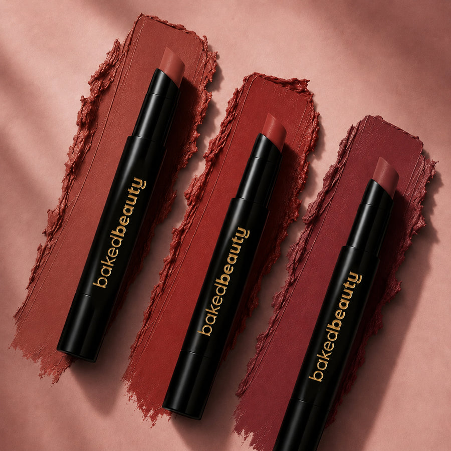 My Crayon Cutting Chai Matte Lip Cream Lipsticks (Pack of 3)