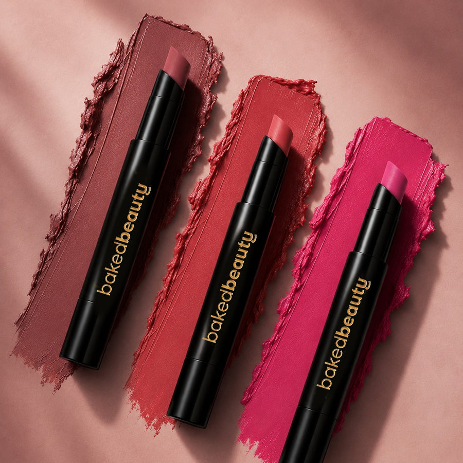 Lipstick Crayon Set (Pack of 3) - My Crayon Midnight Kiss