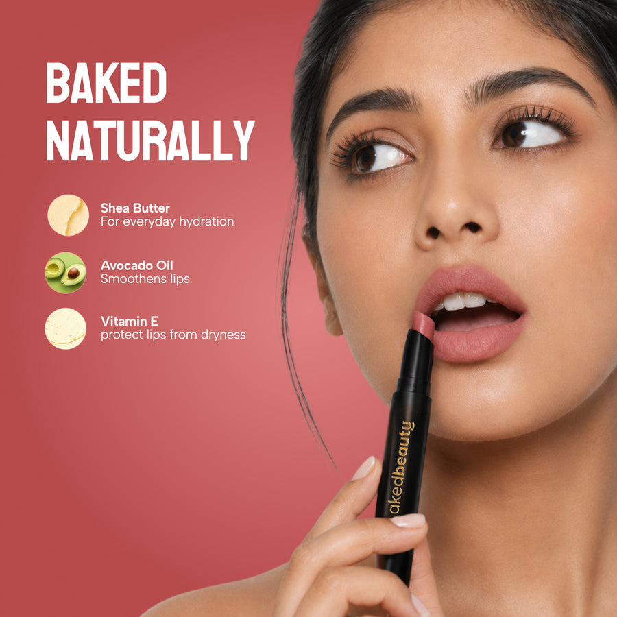 My Crayon Lip Eclair Super Matte Lip Cream Lipsticks (Pack of 3)