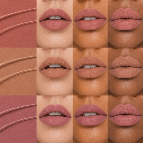 Liquid Matte Lipstick Nude Palette (Pack of 9)