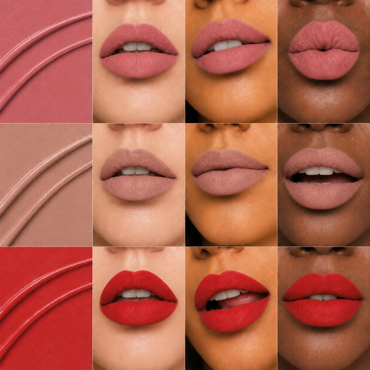 Liquid Matte Lipstick Set (Pack of 9 multi)
