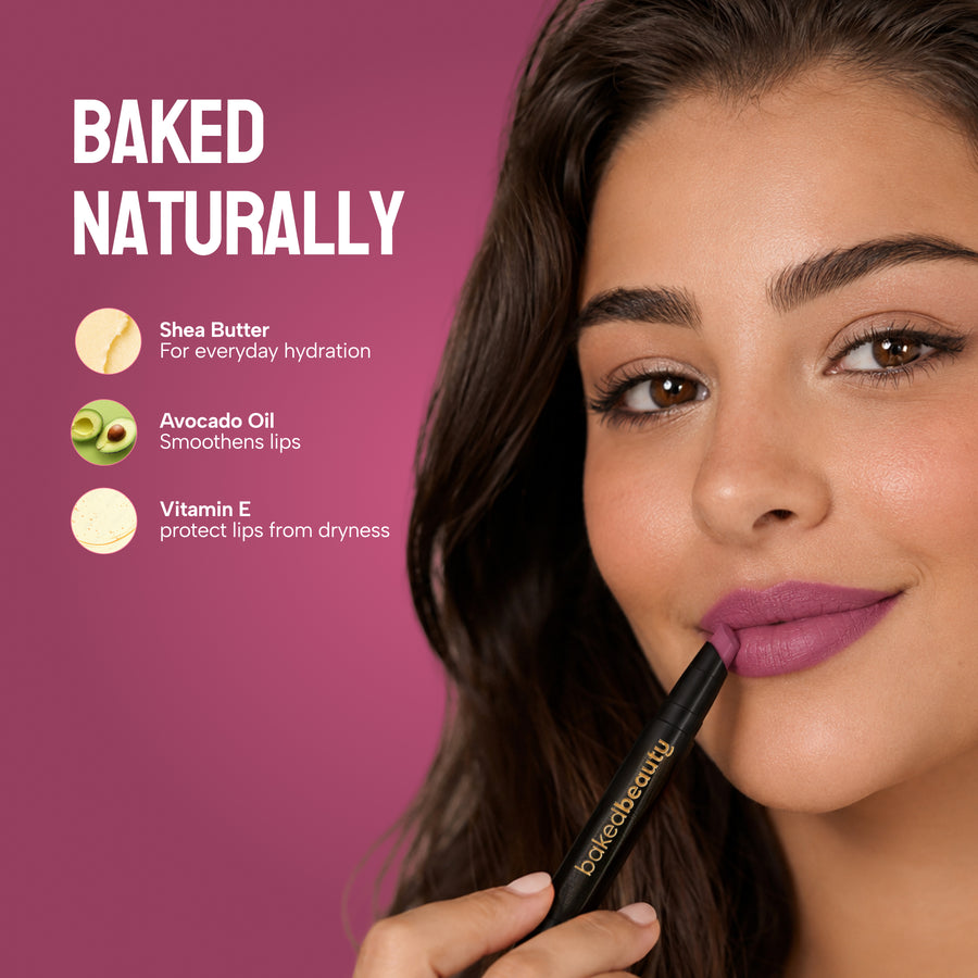 My Crayon Forget Me Not Super Matte Lip Cream Lipsticks (Pack of 3)