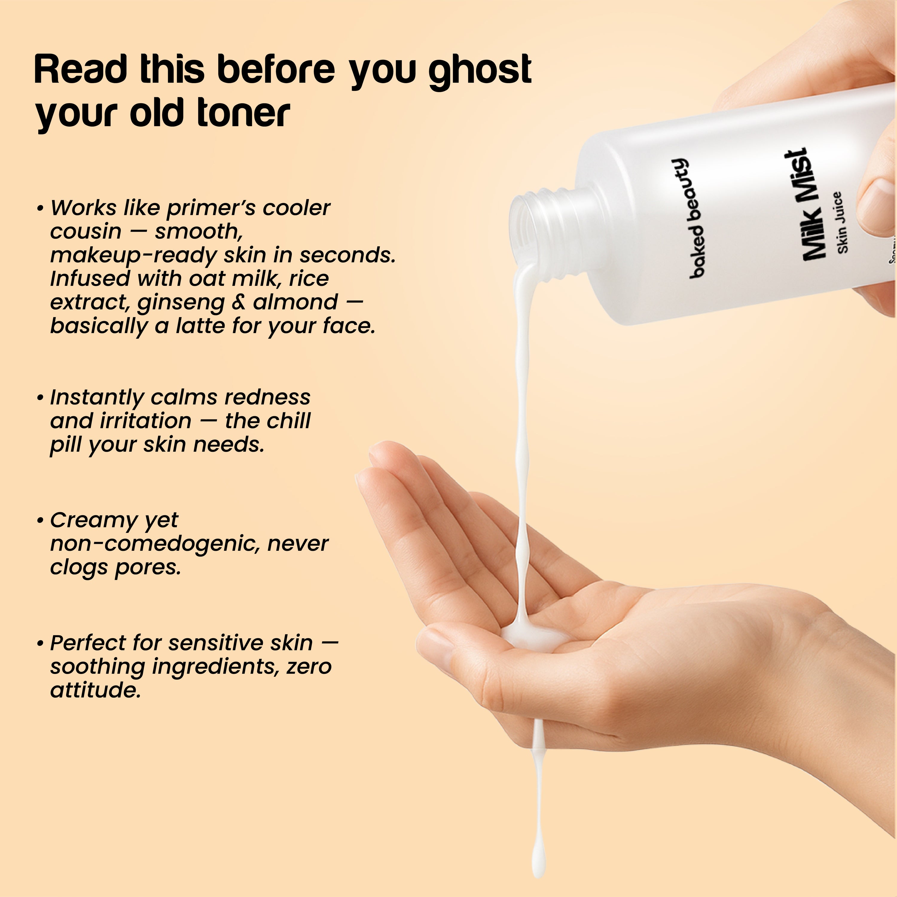 MILK MIST SKIN JUICE - MILKY MOISTURISING TONER 100ML