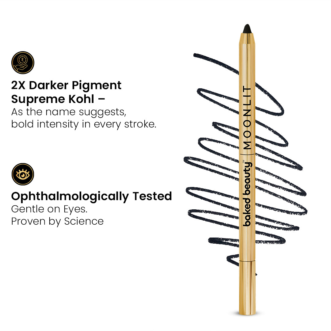 Moonlit Supreme Kohl Pencil 1.5 g (Black)