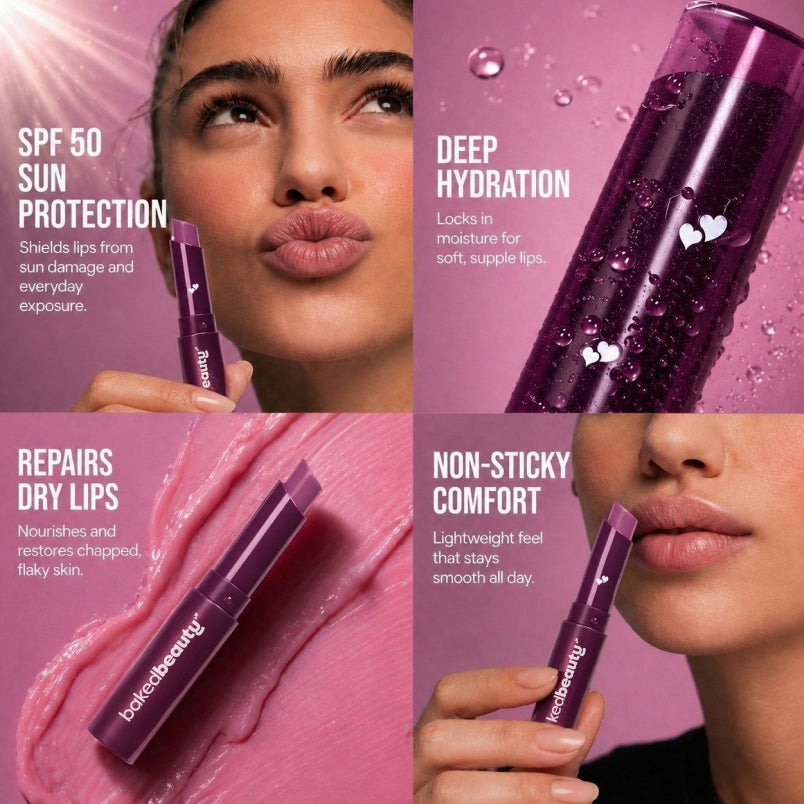 Pure Kiss SPF 50 Ultra Soft Lip Balm with 6 Super Butters , 1.6 g