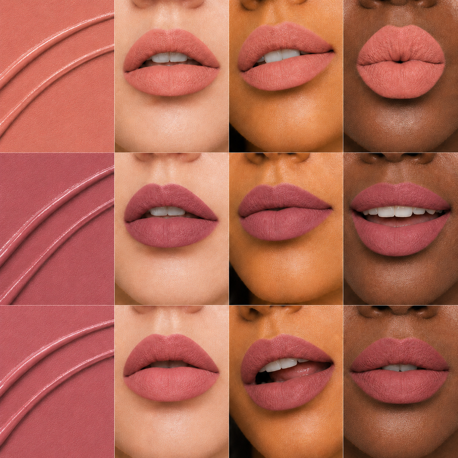 Liquid Matte Lipstick Set (Pack of 9 multi)