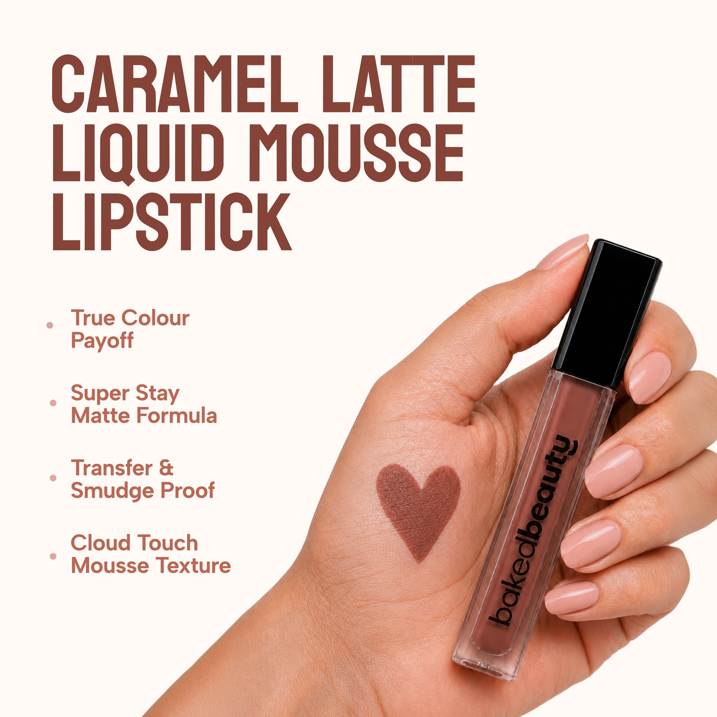 Caramel Latte Liquid Mousse Lipstick 4.5ml