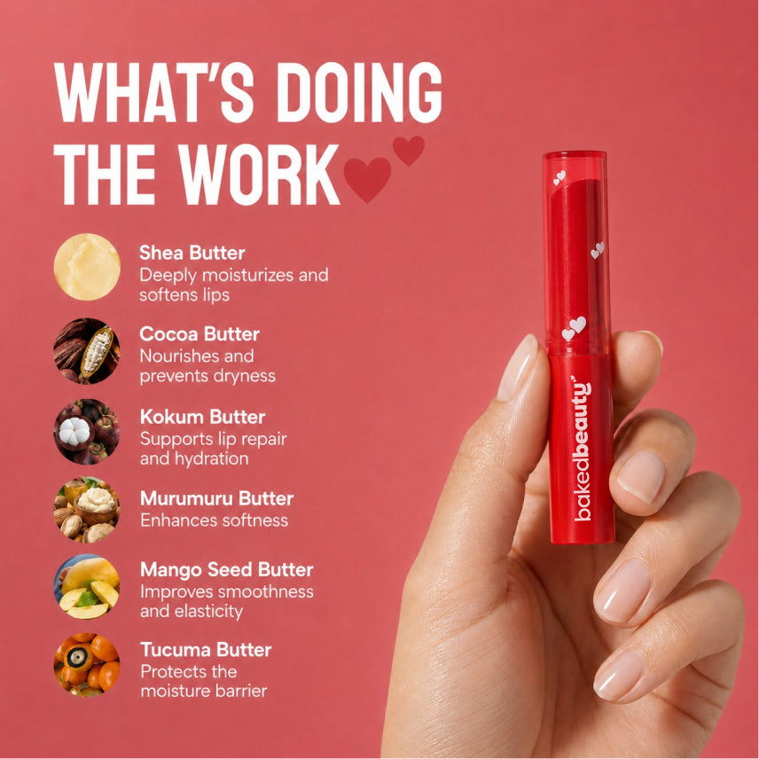 Red Rush SPF 50 Ultra Soft Lip Balm with 6 Super Butters , 1.6 g