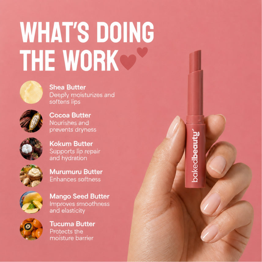 Nude Glow SPF 50 Ultra Soft Lip Balm with 6 Super Butters , 1.6 g