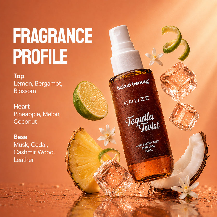 Kruze Tequila Twist Hair and Body Mist - 60ml