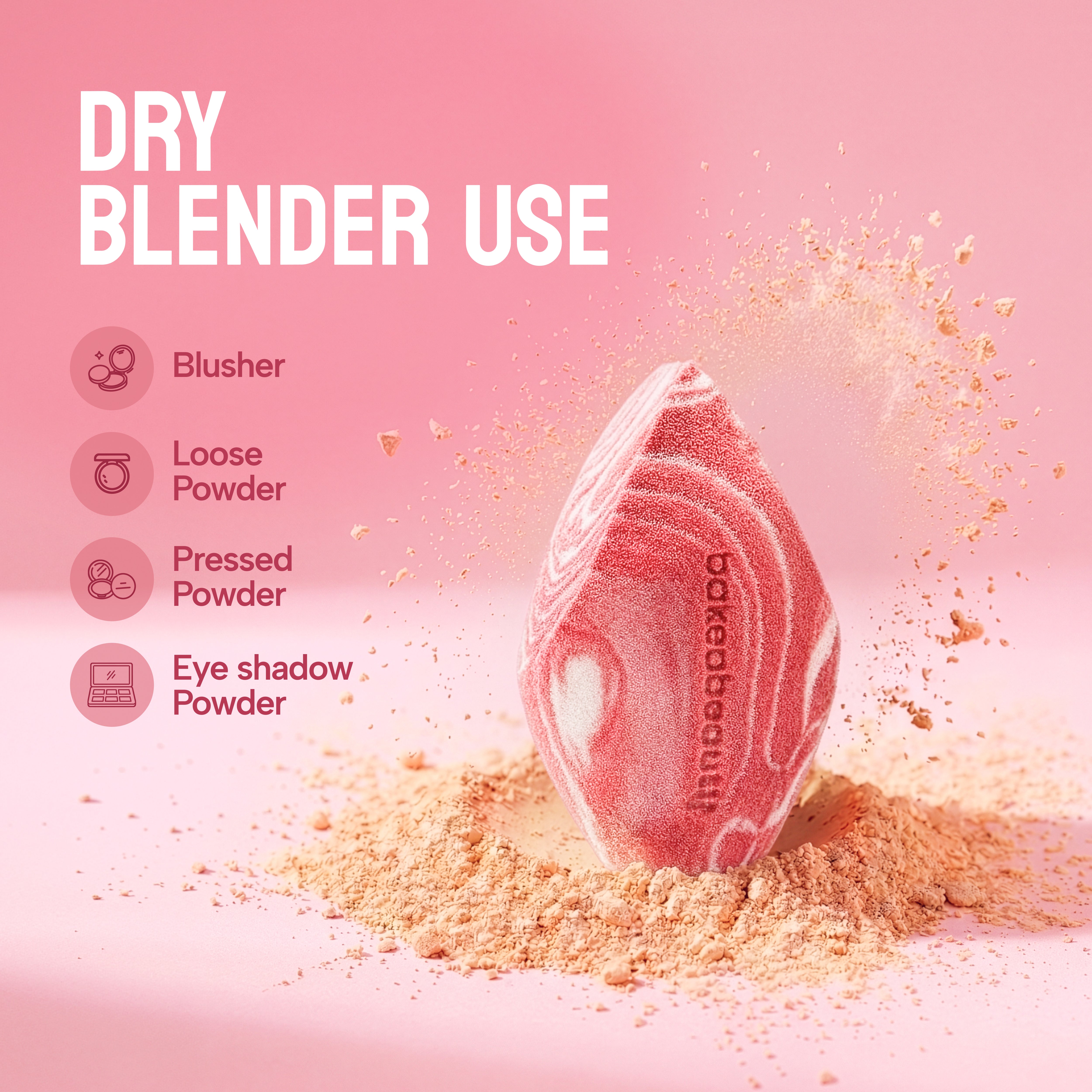 Photo Perfect velvet blend makeup sponge - Define & Blend (1pcs)