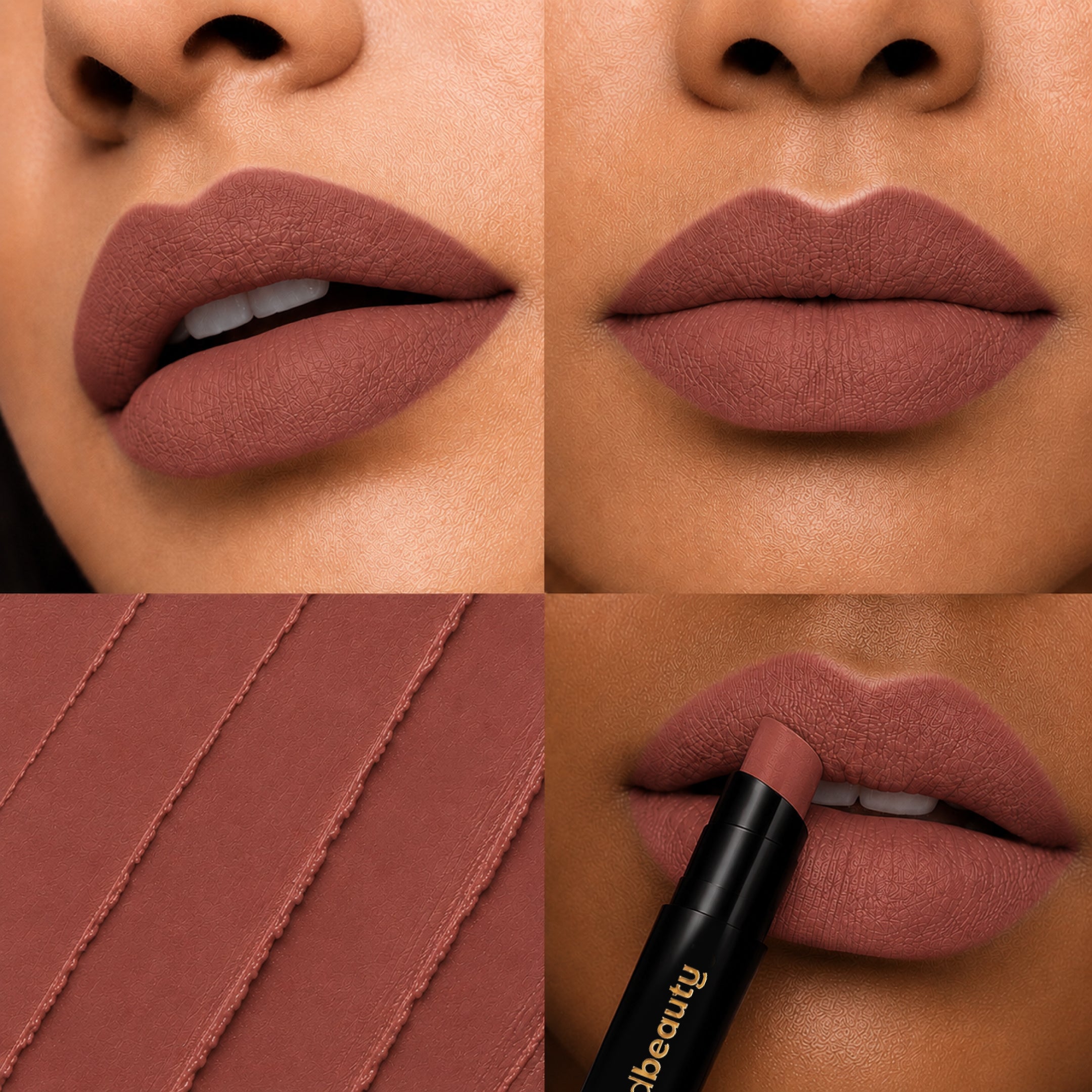 My Crayon Brownie Bite Matte Lip Cream Lipsticks (Pack of 3)