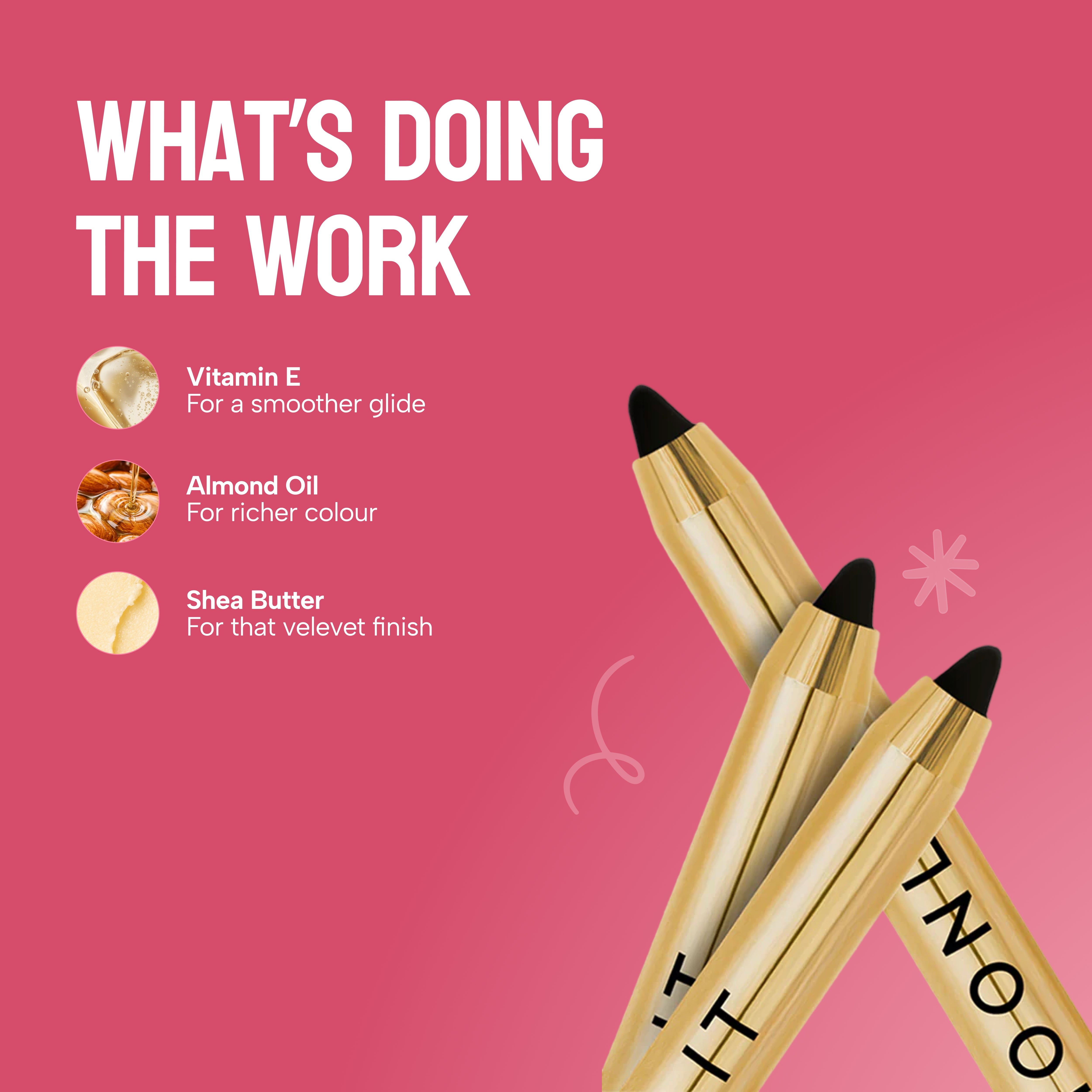 Moonlit Supreme Kohl Pencil 1.5 g (Black)