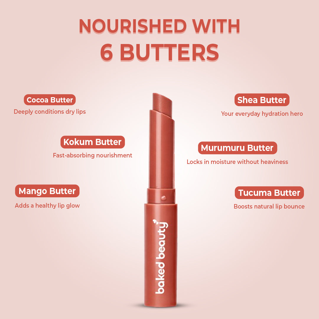 Nude Glow SPF 50 Ultra Soft Lip Balm with 6 Super Butters , 1.6 g