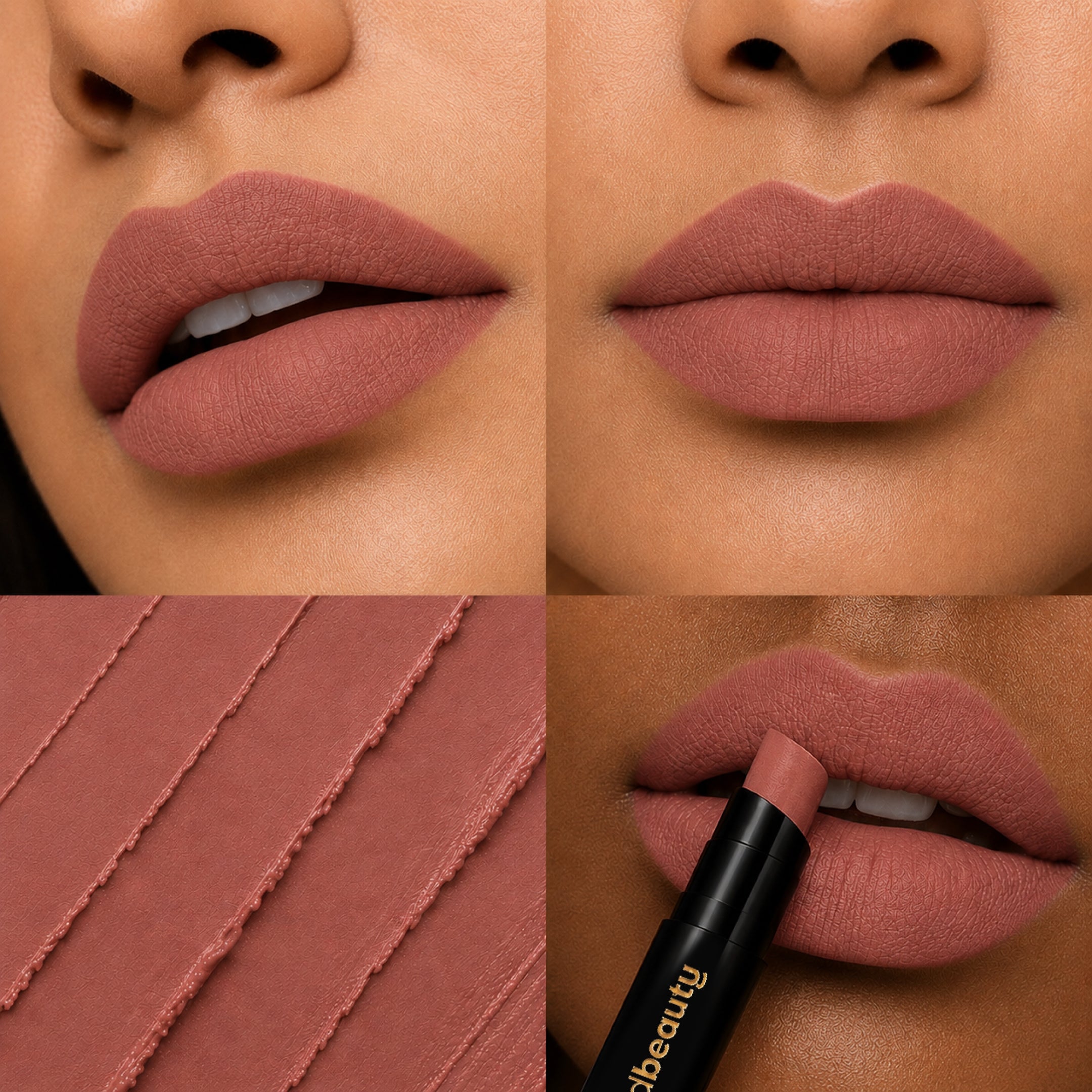 My Crayon Brownie Bite Matte Lip Cream Lipsticks (Pack of 3)