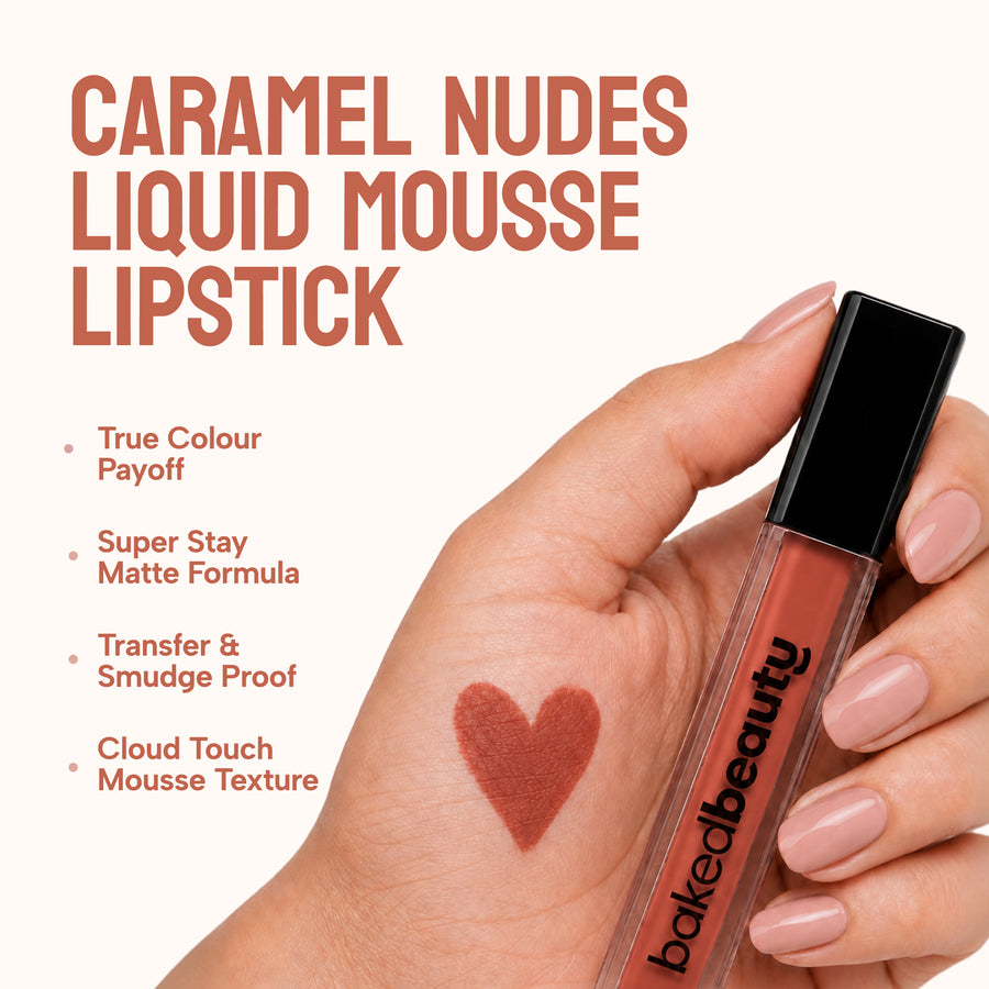 Caramel Nudes Liquid Mousse Lipstick 4.5ml