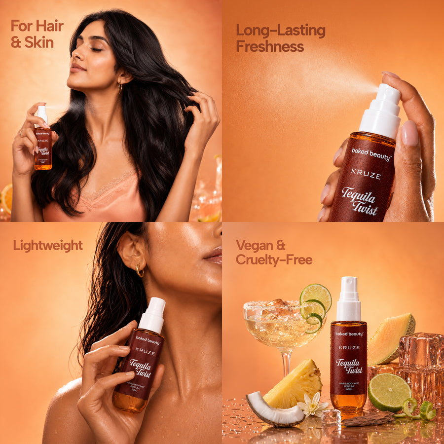 Kruze Tequila Twist Hair and Body Mist - 60ml