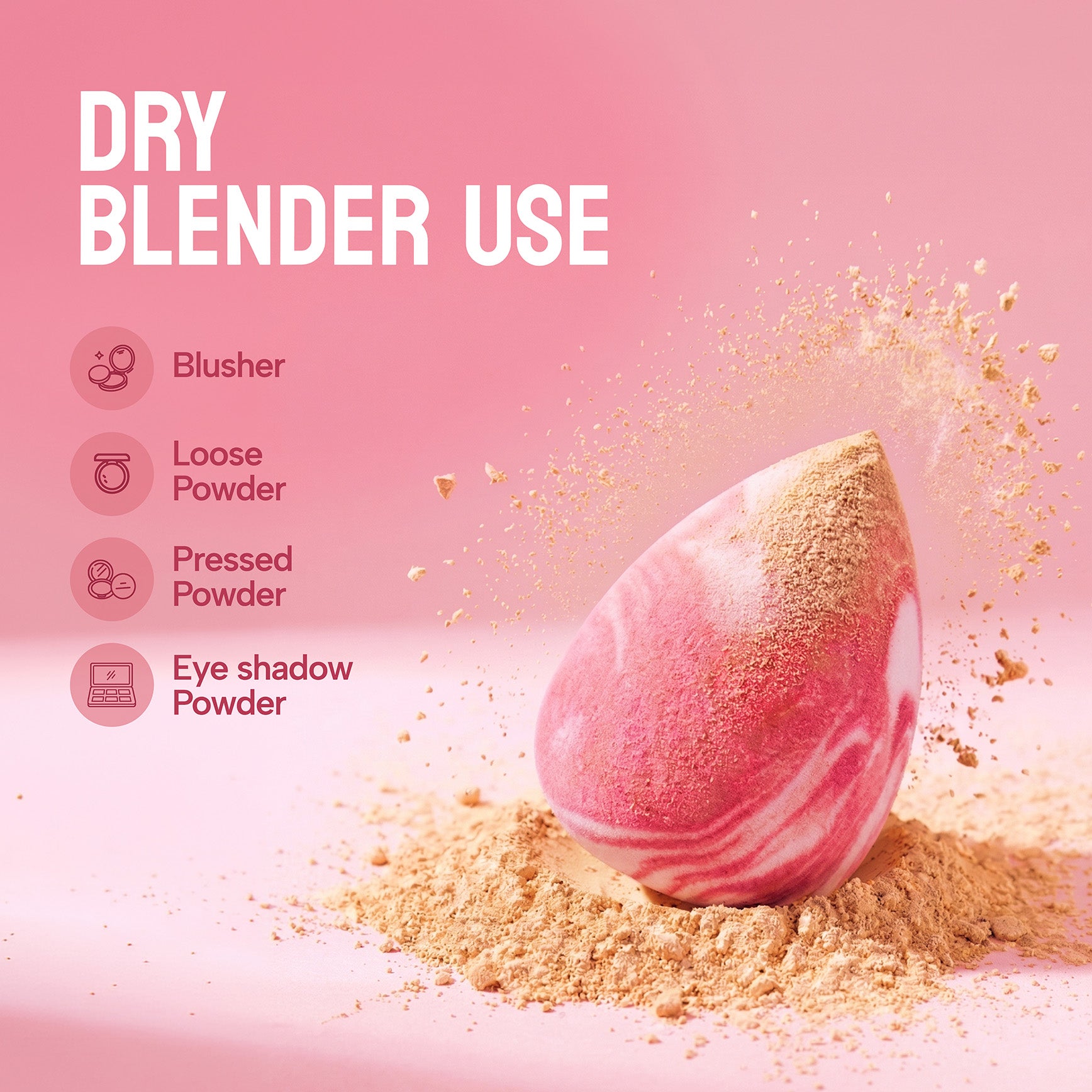 Photo Perfect velvet blend makeup sponge - Precision Cut (1pcs)