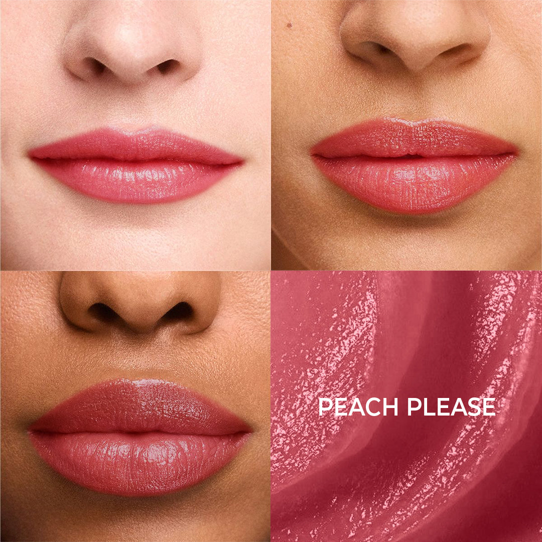 Peach Please SPF 50 Ultra Soft Lip Balm with 6 Super Butters , 1.6 g