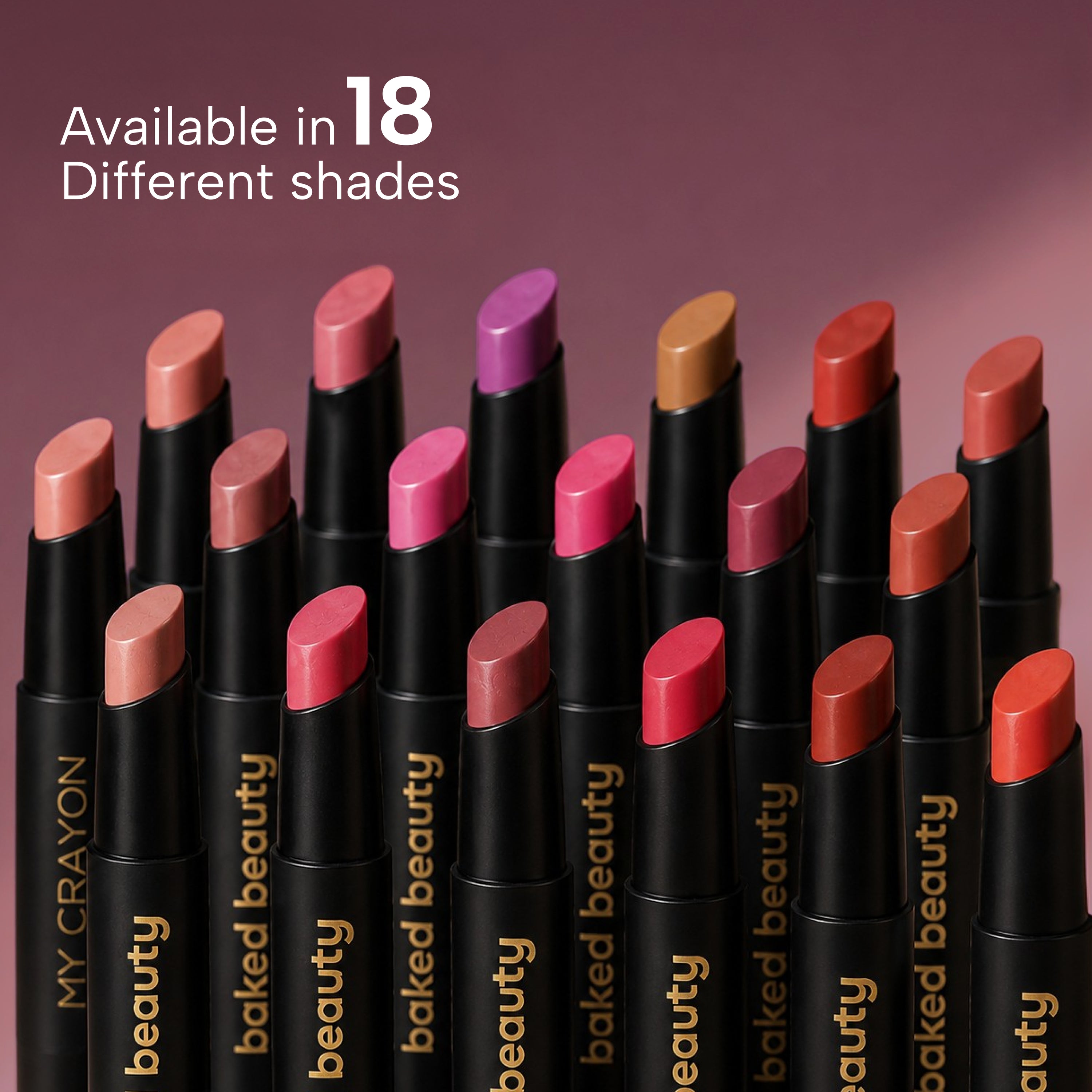 My Crayon Brownie Bite Matte Lip Cream Lipsticks (Pack of 3)