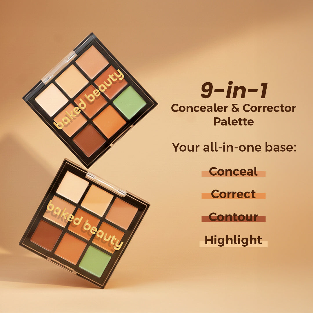 9-in-1 Concealer & Corrector Palette (9gm)