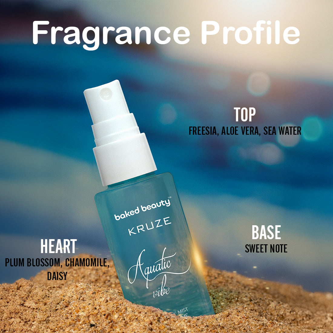 Kruze Aquatic Vibe Body Mist - 60ml