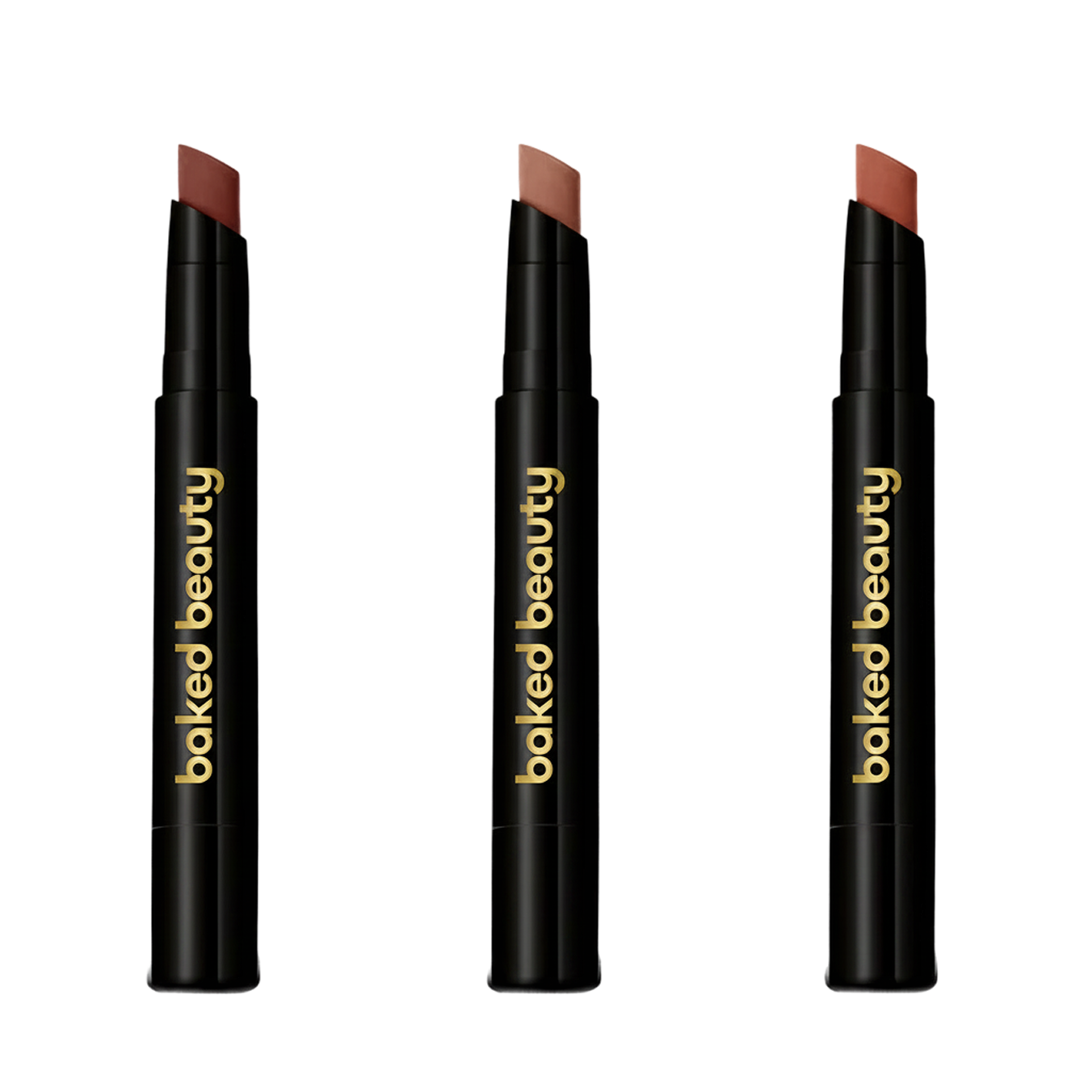 My Crayon Brownie Bite Matte Lip Cream Lipsticks (Pack of 3)