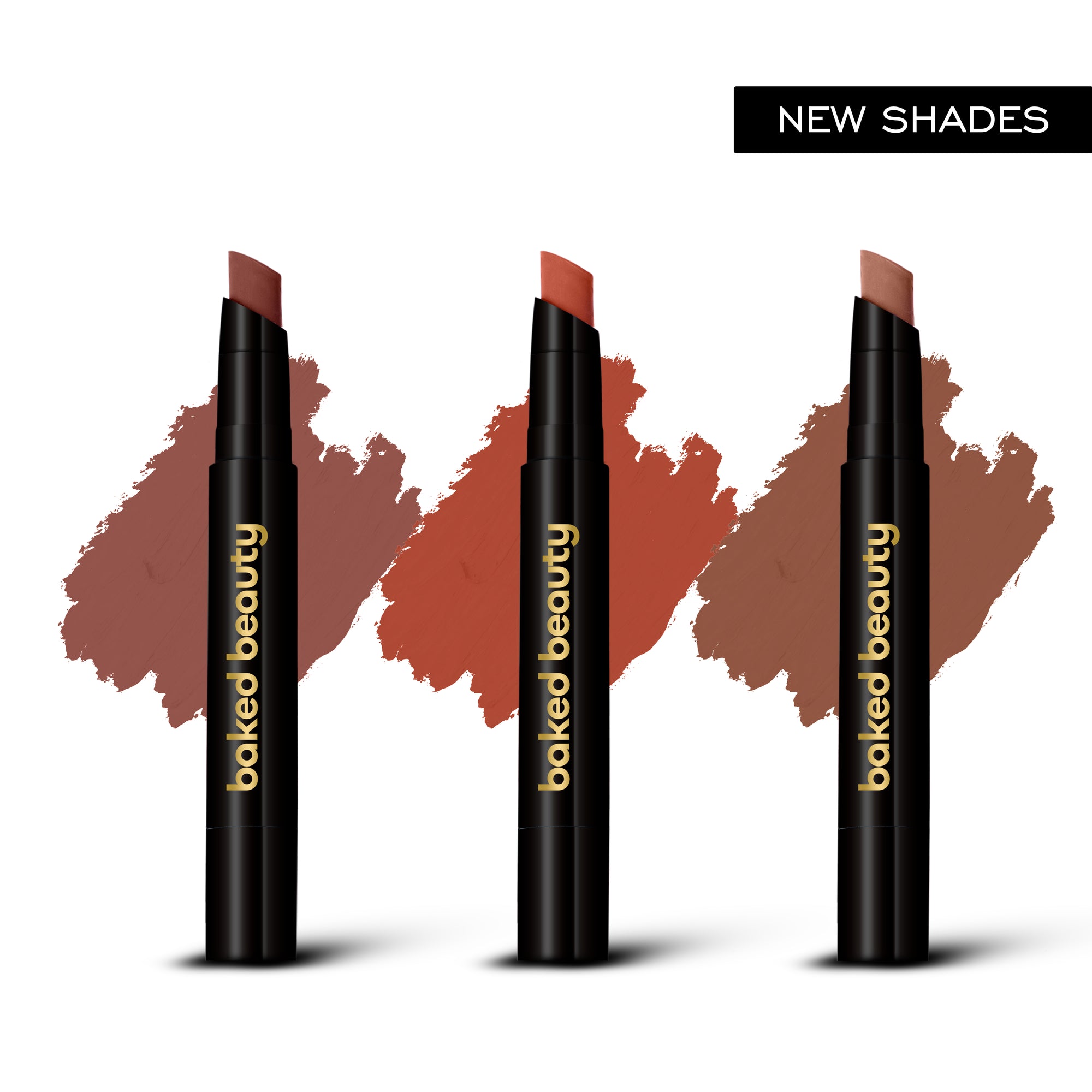 My Crayon Brownie Bite Matte Lip Cream Lipsticks (Pack of 3)