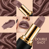 Cold Coffee Matte Lock Matte Bullet Lipstick – 2x Colour Pigment, One-Stroke Blurring Matte, Water Resistant & Long-Lasting | Enriched with Vitamin E, Avocado Oil & Shea Butter | 12g, Pack of 3