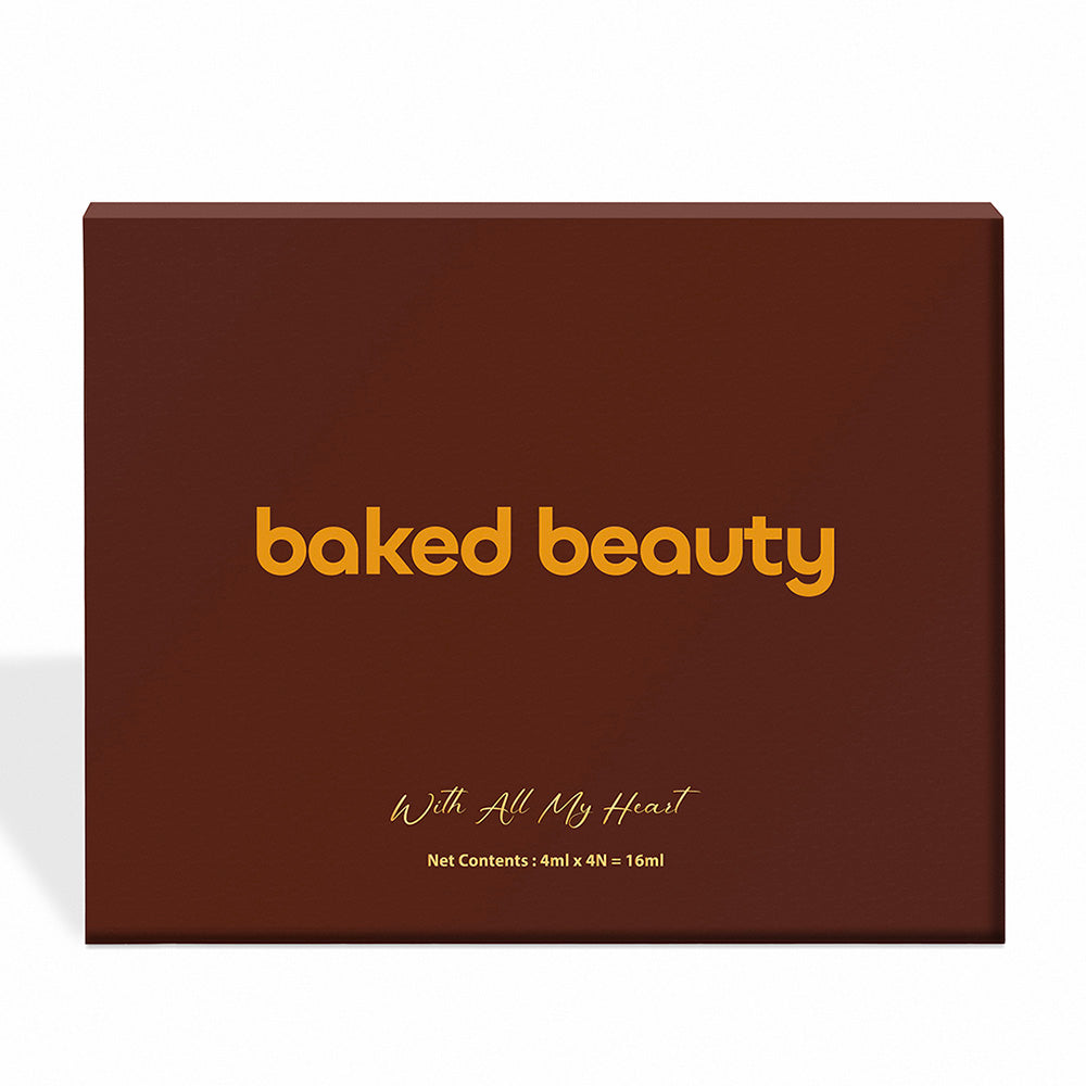 Baked Beauty Four Ever Yours Liquid Lipstick Giftset For Women (4mlx4)