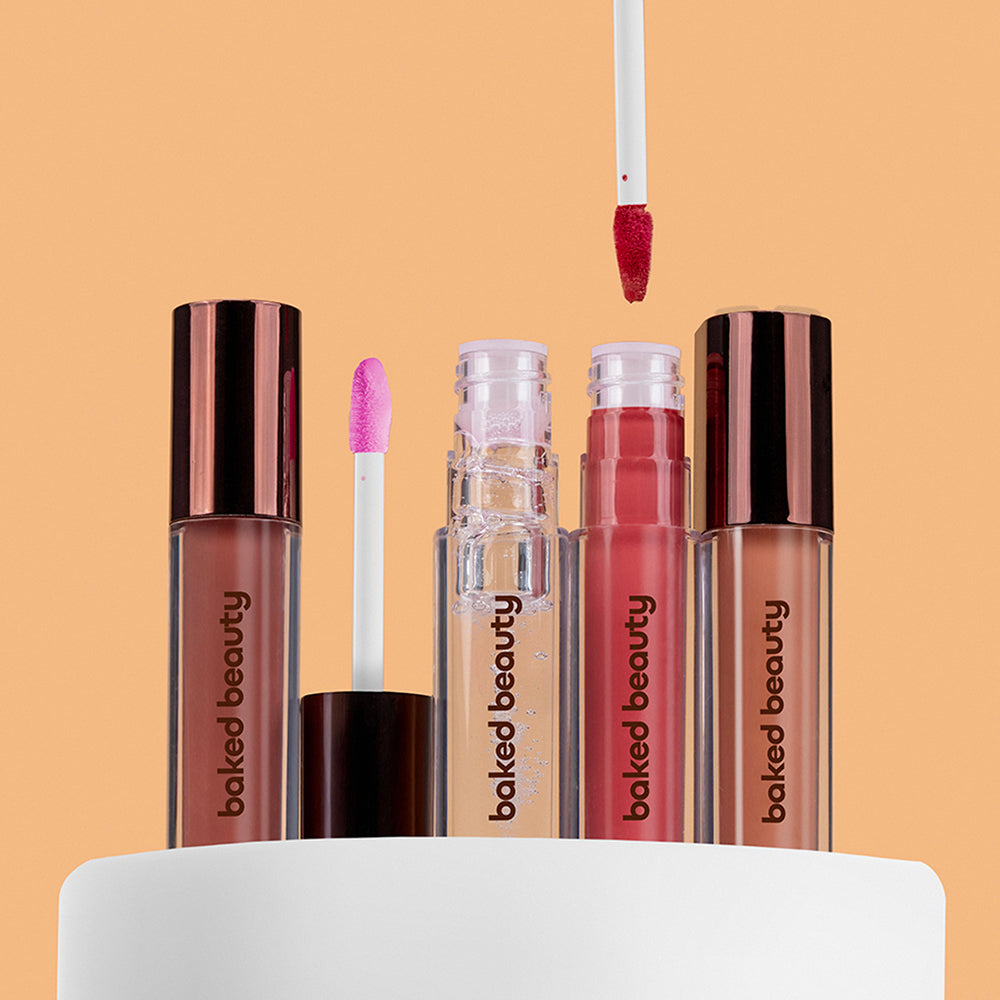 Baked Beauty Four Ever Yours Liquid Lipstick Giftset For Women (4mlx4)