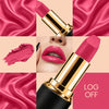 Do Not Disturb Matte Lock Matte Bullet Lipstick – 2x Colour Pigment, One-Stroke Blurring Matte, Water Resistant & Long-Lasting | Enriched with Vitamin E, Avocado Oil & Shea Butter | 12g, Pack of 3