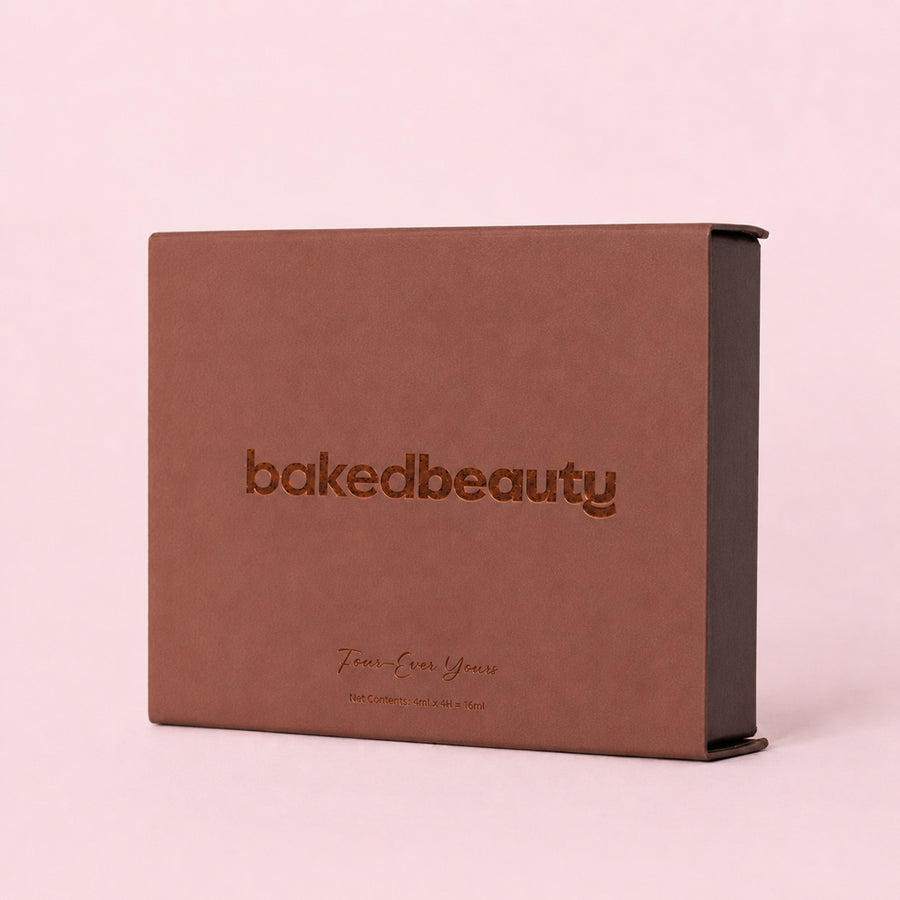 Baked Beauty With All My Heart Liquid Lipstick Gift Set For Women (4mlx4)