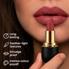 Ghost Mode Matte Lock Matte Bullet Lipstick – 2x Colour Pigment, One-Stroke Blurring Matte, Water Resistant & Long-Lasting | Enriched with Vitamin E, Avocado Oil & Shea Butter | 4g