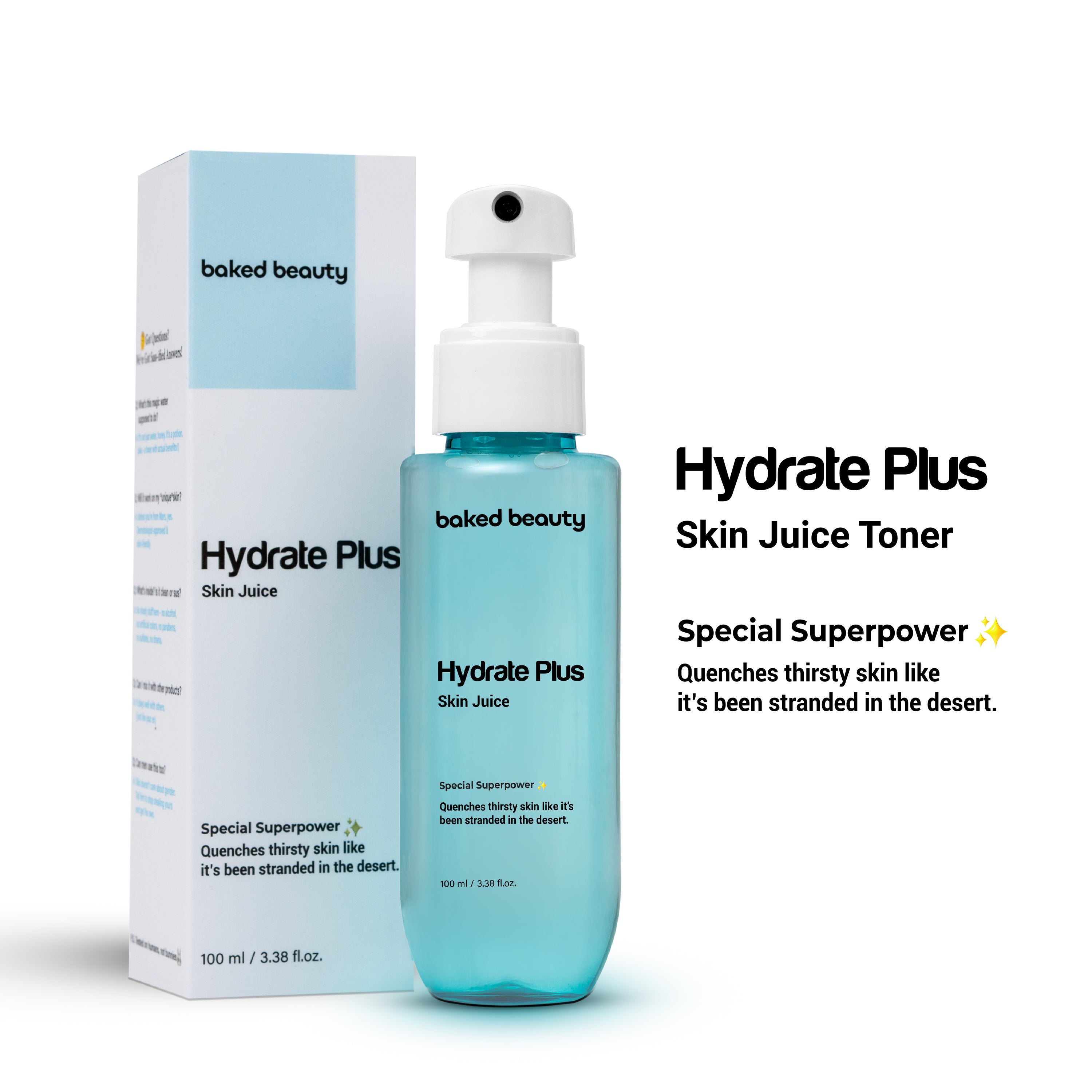 HYDRATE PLUS SKIN JUICE - HYDRATING TONER 100ML