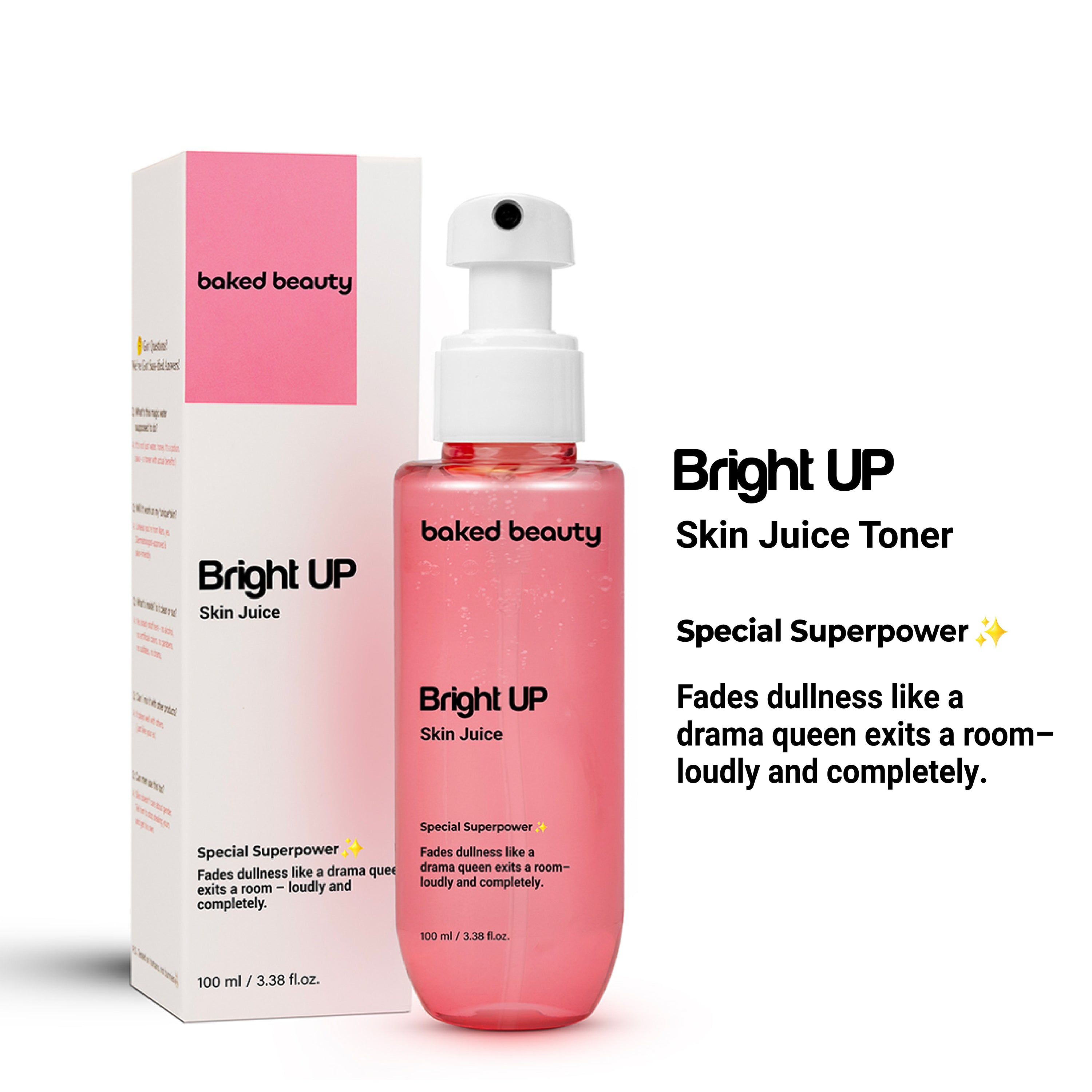 BRIGHT UP SKIN JUICE - BRIGHTENING TONER 100ML