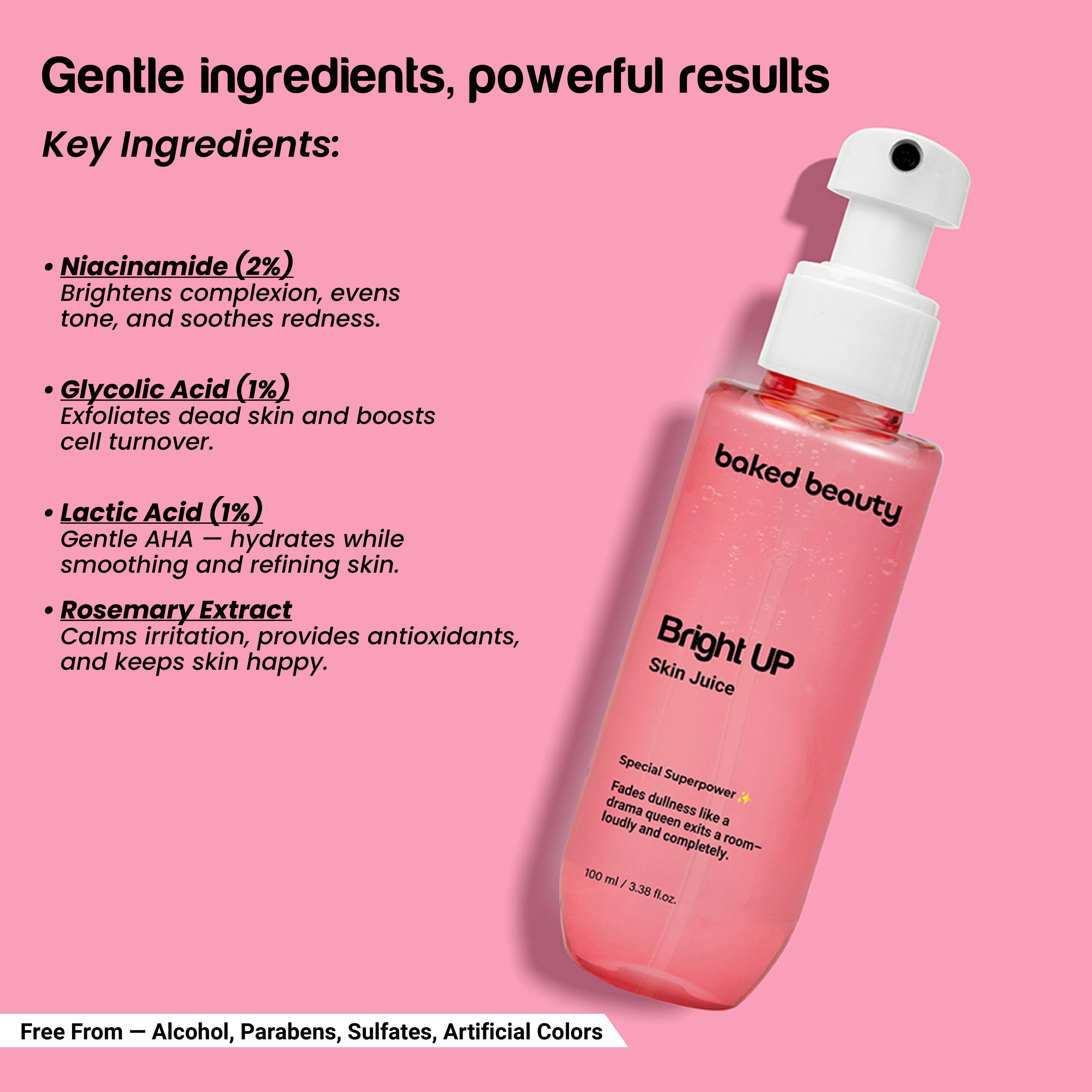 BRIGHT UP SKIN JUICE - BRIGHTENING TONER 100ML