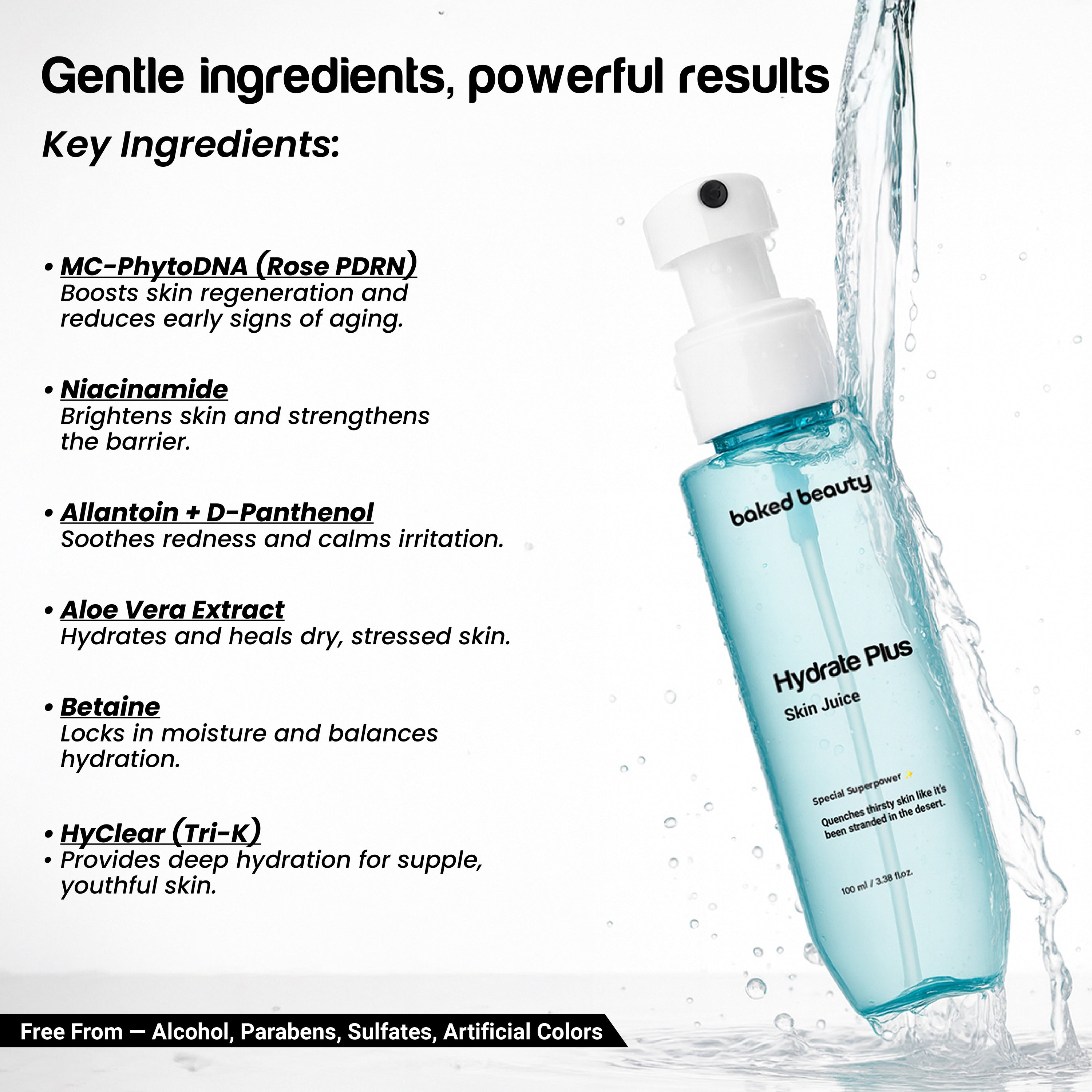 HYDRATE PLUS SKIN JUICE - HYDRATING TONER 100ML