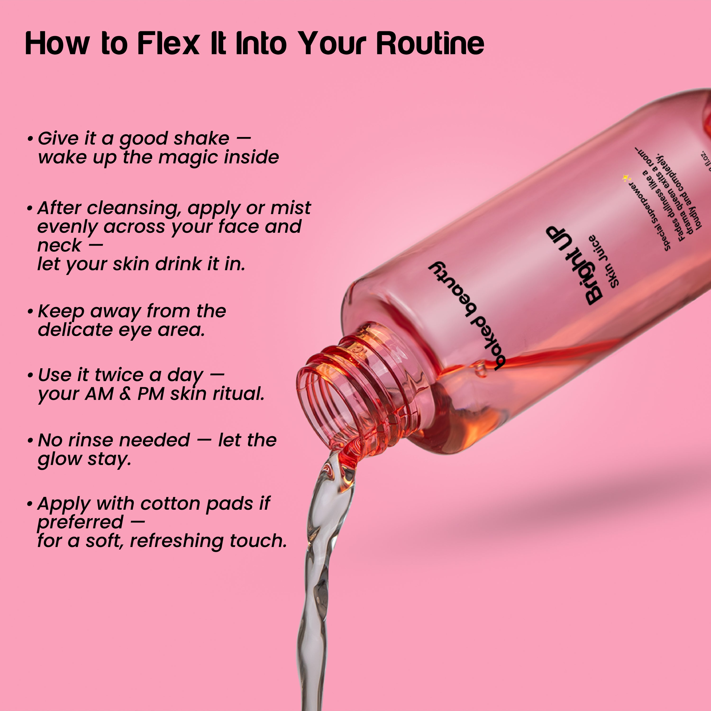 BRIGHT UP SKIN JUICE - BRIGHTENING TONER 100ML