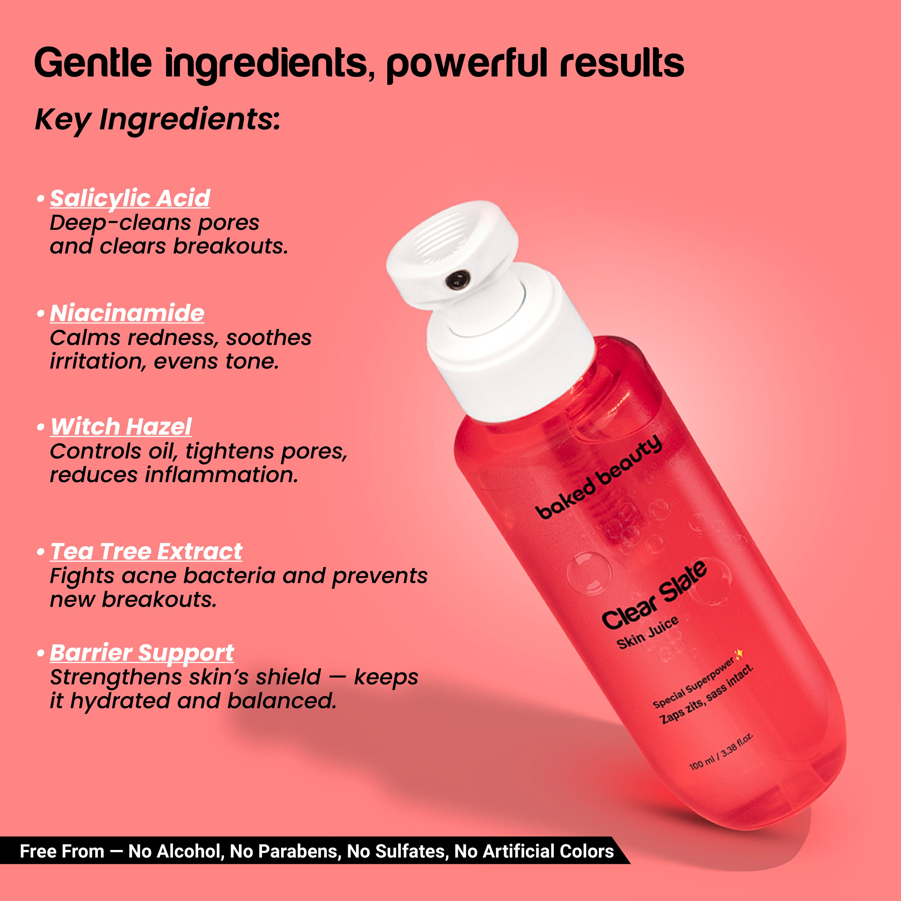 CLEAR SLATE SKIN JUICE - ANTI ACNE TONER 100ML