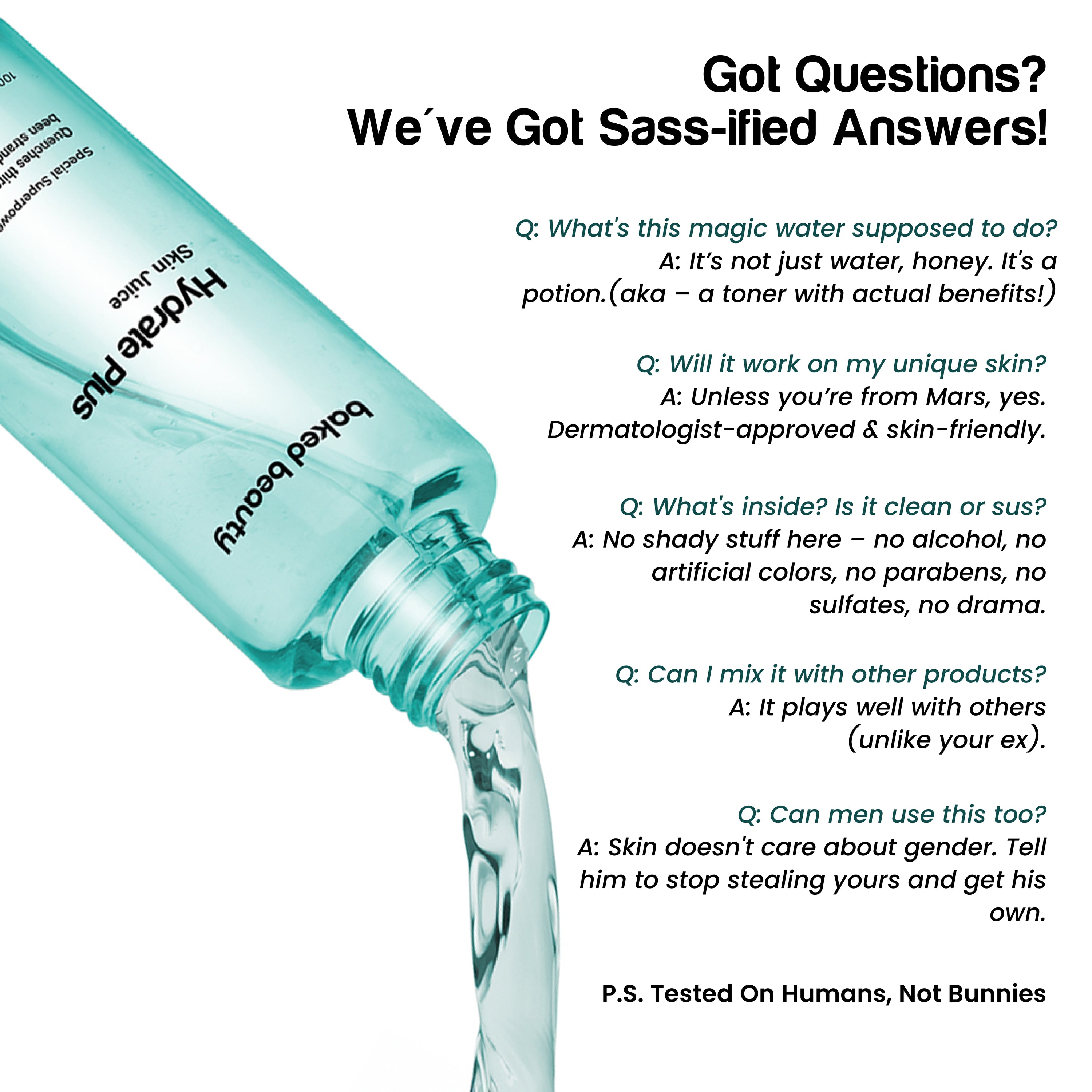 HYDRATE PLUS SKIN JUICE - HYDRATING TONER 100ML