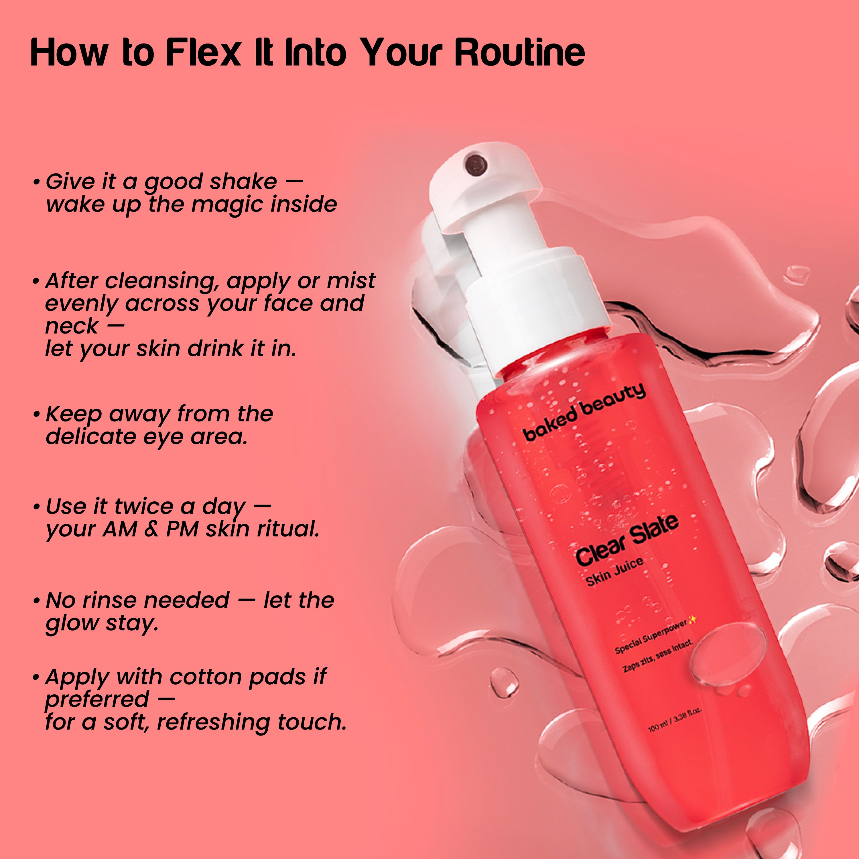 CLEAR SLATE SKIN JUICE - ANTI ACNE TONER 100ML