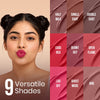 Log Off Matte Lock Matte Bullet Lipstick – 2x Colour Pigment, One-Stroke Blurring Matte, Water Resistant & Long-Lasting | Enriched with Vitamin E, Avocado Oil & Shea Butter | 4g